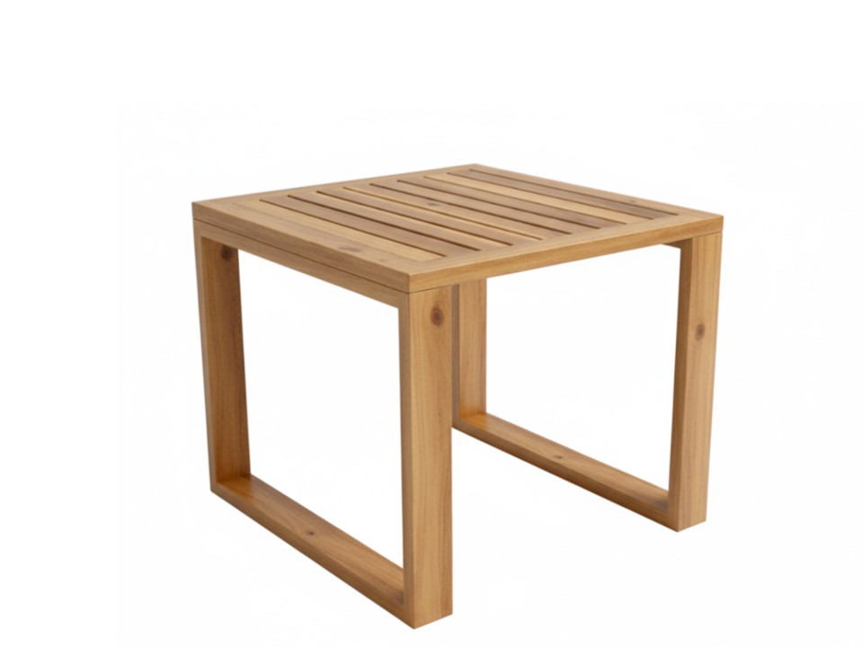 Acacia Wood Kitchen Shelf Helper - Modern Slatted Design for Wholesale